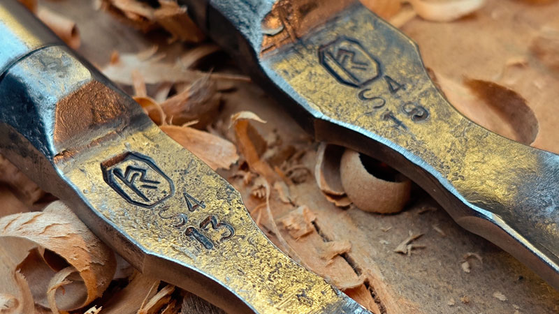 Photo d'une gouge artisanale